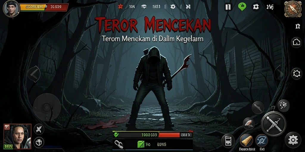 Pengalaman menyeramkan di GOGOREJEKI dengan lingkungan kelam.