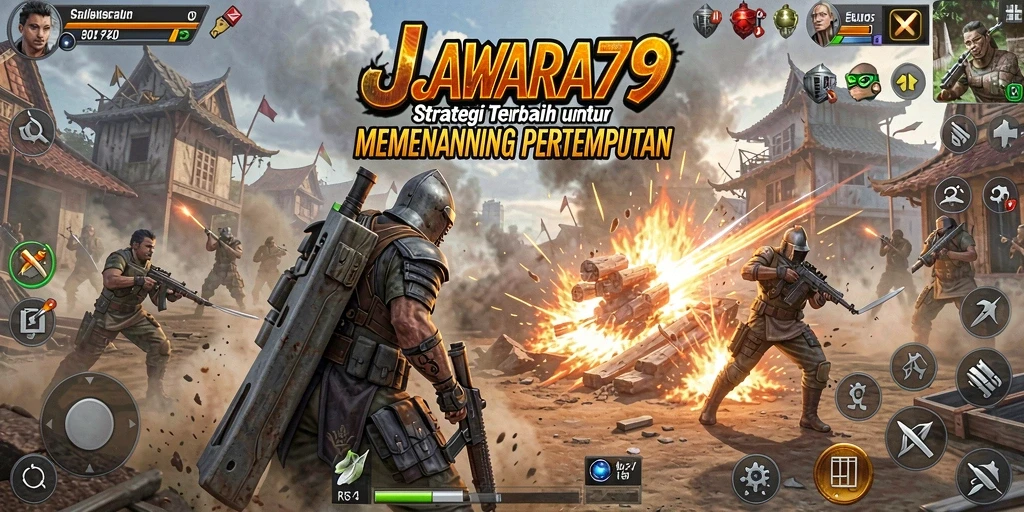 Tampilan gameplay JAWARA79 yang mendebarkan