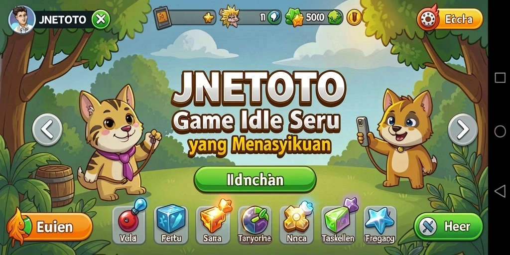 Tampilan gameplay JNETOTO yang seru dan menarik.