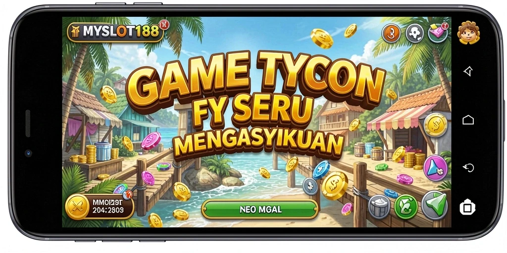 Tampilan gameplay MYSLOT188 yang menarik dan seru dengan kasino yang dikelola.