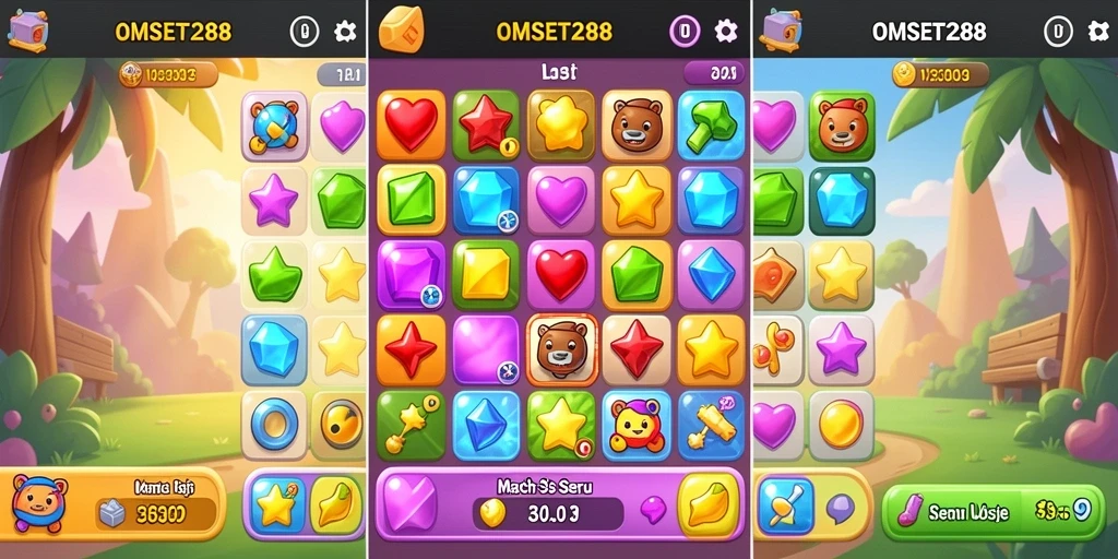 Tampilan menarik dari gameplay OMSET288 yang menyenangkan.