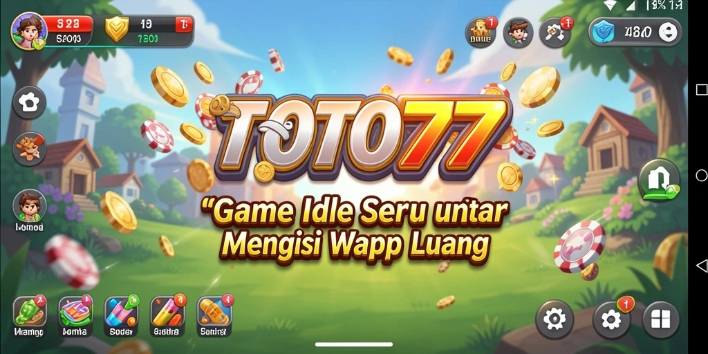 Tampilan gameplay TOTO777 dengan mekanisme Idle yang menarik.